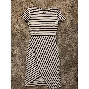 Striped Fitted Dress